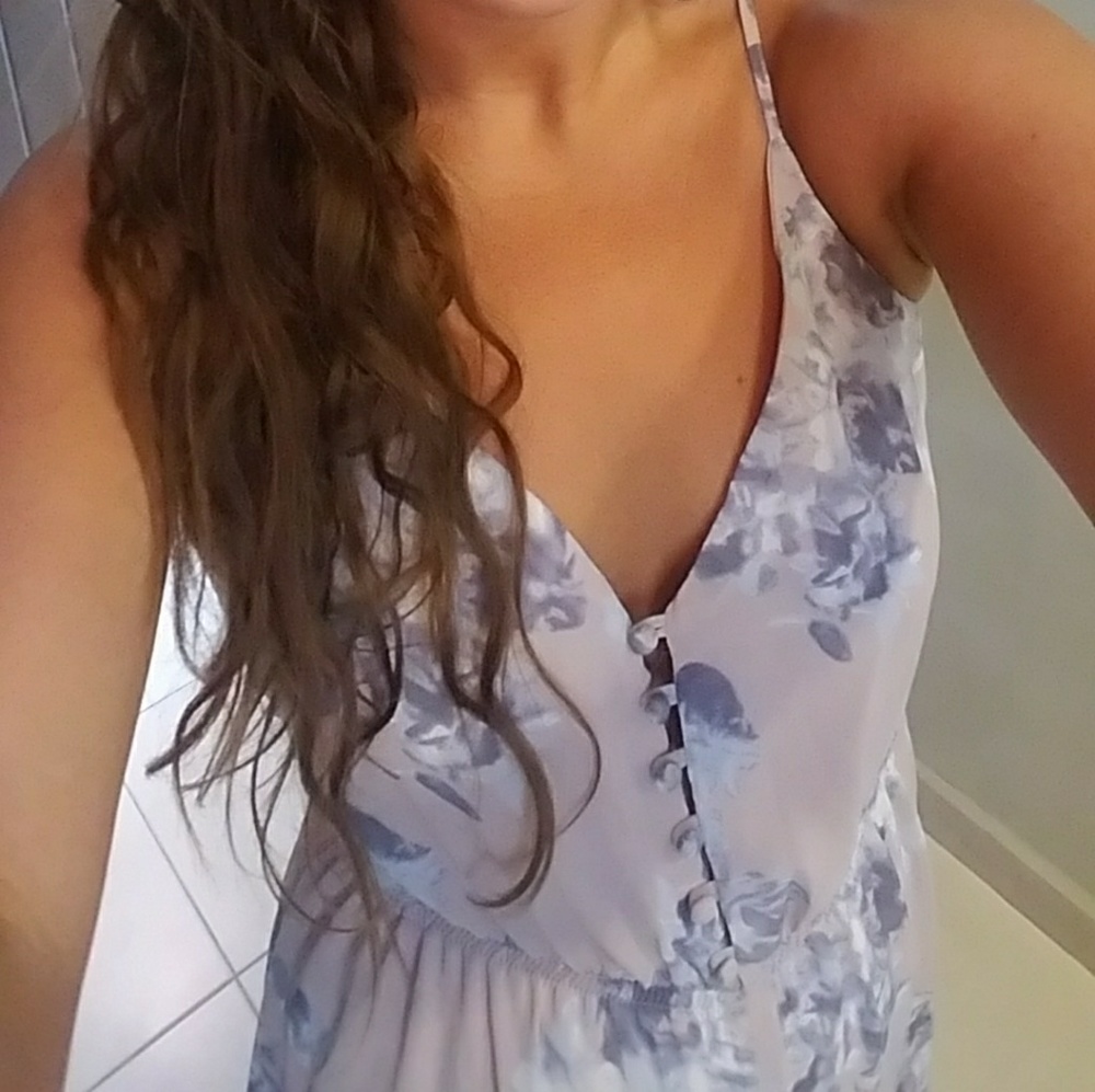 Floral print jumpsuit
